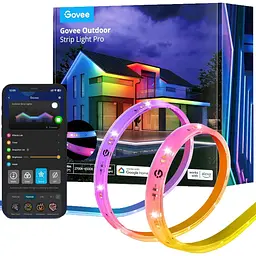 Стрічка світлодіодна розумна H70A1 Phantasy Outdoor LED 10м RGBICWW WI-FI/Bluetooth білий Govee osv0002226