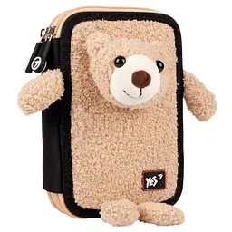Пенал шкільний подвійний Yes Classic Bear HP-01