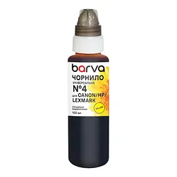 Чорнило Barva Canon/HP/Lexmark 4 100 мл, unsversal, yellow (CU4-474e)