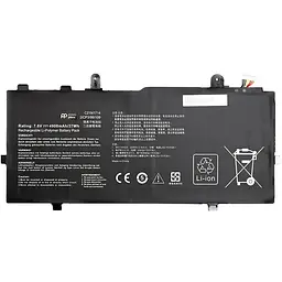 Акумулятор до ноутбука ASUS VivoBook Flip 14 TP401MA (C21N1714) 7.6V 4900mAh PowerPlant (NB431427)