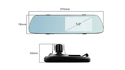 Дзеркало заднього виду з Full HD відеореєстратором Aspiring MAXI 1 SpeedCam - мініатюра 5