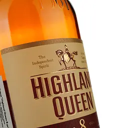 Віскі Highland Queen Blended Scotch Whisky, 8 yo, 40%, 0,7 л - мініатюра 4
