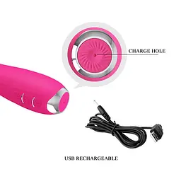 Стимулятор G-точки з електростимуляцією - Pretty Love Hector Pink Baile BI-014765-1 91003 - мініатюра 2