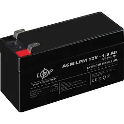 Акумулятор LogicPower AGM 12V [12V/1.3Ah/15.6Wh] [4131] [109153] - мініатюра 4