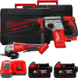 Набір із 2 акумуляторних безщіткових інструментів MILWAUKEE M18 BLPP2G-502X