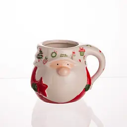 Новорічна порцелянова чашка Merry Cristmas Yiwu CR-1-13 - мініатюра 2