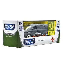 Машина TechnoDrive серії Шеврони Героїв - Toyota Alphard - Invisible Interceptor (KM6011) - мініатюра 7