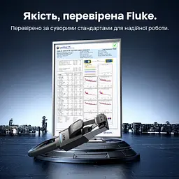Мережевий кабель Ethernet Vention 2 м патч-корд RJ45 8P8C Cat8 до 40 Гбіт/с з подвійним екрануванням S/FTP з гнучкою оболонкою 2000 МГц чорний (IKRBH) - мініатюра 11