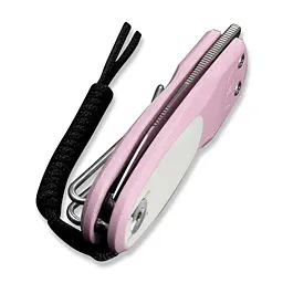Ніж складаний кишеньковий Civivi Purr, (4.65 см) Nitro-V / G10 рожевий/білий - мініатюра 6