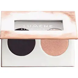 Подвійні тіні для повік Lumene Bright Eyes Eyeshadow Duo №05 (Dusk & Dawn) 3.2 г - мініатюра 2