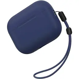 Чохол Blueo Liquid Silicone Case для Apple AirPods Pro 3 Navy Blue [151911]