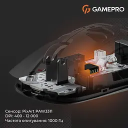 Миша GamePro Genesis Hollow біла (GM870HW) [175678] - мініатюра 6