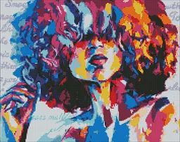 Набір алмазної мозаїки "Яскравий образ" 40*50 см AMO 7233