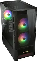 Корпус Cougar Duoface RGB (Black) (CGR-5ZD1B-RGB) Без БП - мініатюра 2