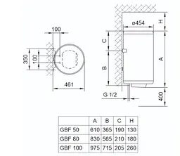 Водонагрівач TIKI GBF 50 UA - мініатюра 4