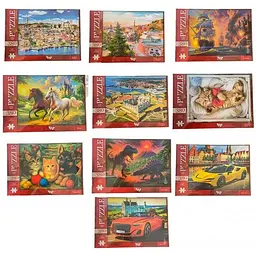 Пазли Danko Toys 380 елементів Різнокольоровий shop (2000999643873)