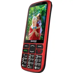 Мобільний телефон Sigma mobile Comfort 50 Optima Type-C Dual Sim red UA - мініатюра 3