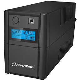 Джерело безперебійного живлення PowerWalker 850 ВА / 480 Вт / 9 А*ч (10120096)