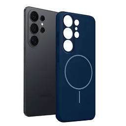 Чохол MAKE Samsung S26 Ultra Silicone Solo Navy - мініатюра 2