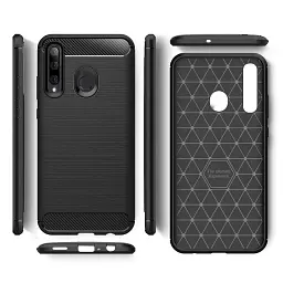 Чохол до мобільного телефона Laudtec для Huawei P Smart 2019 Carbon Fiber (Black) (LT-PST19) - мініатюра 4