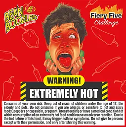 Екстремально гострі цукерки Jelly Belly Bean Boozled Flaming Five Challenge 53г - мініатюра 5