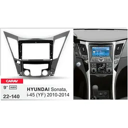 Перехідна рамка Hyundai Sonata (YF) Carav 22-140 - мініатюра 5