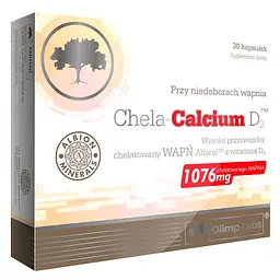 Вітаміни та мінерали Olimp Sport Nutrition Chela-Calcium D3, 30 капсул