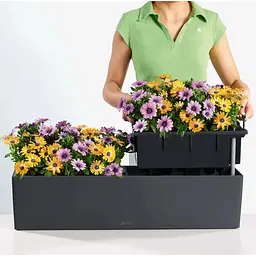 Вазон Lechuza Balconera Color 80 пісочно-коричневий (15706) - мініатюра 3