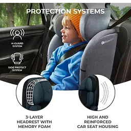 Автокрісло Kinderkraft Oneto3 i-Size Graphite Black чорне (00-00305212) - мініатюра 15