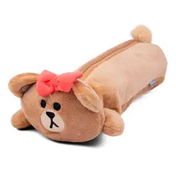 Шкільний пенал Yes м'який Line Friends Choco