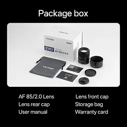 Об'єктив Viltrox AF 85mm f/2 Evo Nikon Z - мініатюра 9