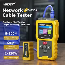 Кабельний тестер Noyafa NF-8504 PoE багатофункціональний RJ45 RJ11 (18701) - мініатюра 3