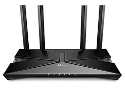 Роутер TP-LINK Archer AX53, Black, Wi-Fi 6, до 3000 Mb/s, 2.4/5GHz, 4x100/1000 Mb/s, RJ45 100/1000Mb/s (Gb), 4 зовнішні незнімні антенни