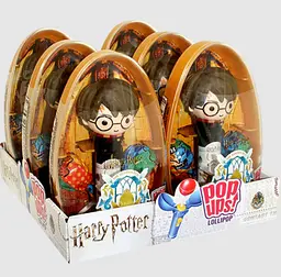 Льодяники з тримачем Harry Potter Pop Ups Lollipop Egg 20г - мініатюра 9