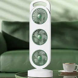Вентилятор Epik Three Head Fan Green [137278] - мініатюра 2