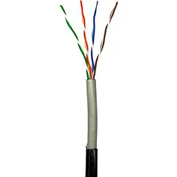 Кабель мережевий GEAR UTP 305м, cat.5e, CCA, 4 x 2 x 0,51, PVC+PE, outdoor (GEC-UTPCCAOUT051305)