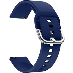 Ремінець DK CDK для Xiaomi Amazfit Balance (A2286) "L" 22mm Silicone Sport Band Classic (011018) (dark blue)