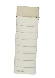 Спальник Naturehike LD150 (CNK2300SD016) +12°C - з капішоном - бежевий