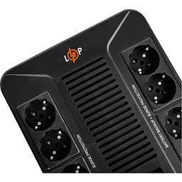 Джерело безперебійного живлення (ДБЖ) LogicPower LP-UL600VA-8PS (16160) [110070] - мініатюра 2