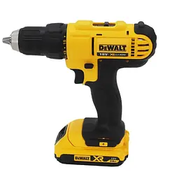 Дриль-шурупокрут DeWalt XR Li-Ion 18В акб 2х2 А/год 42 Нм 450-1800 об/хв патрон 13 мм ЗП кейс 1.28 кг - мініатюра 2