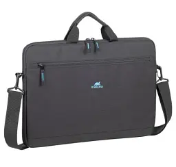 Сумка для ноутбука 15.6" RivaCase Gremio, Black, поліестер, 410x290x30 мм (5516)
