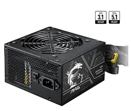 Блок живлення MSI MAG A750BN PCIE5 II 80+ Bronze (MAG A750BN PCIE5 II) - мініатюра 2