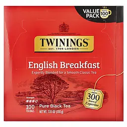 Чай Twinings чорний Англійський сніданок 100 пакетиків