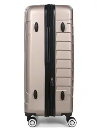 Валіза велика L ABS-пластик Madisson Snowball 03403 78х52х32см 103+17л Шампань - мініатюра 6