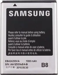 Акумулятор Samsung EB424255VA (S3850/S5222) - мініатюра 1