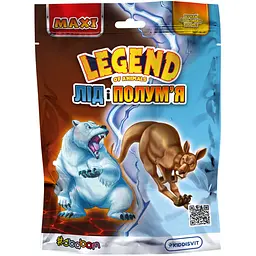 Стретч-іграшка Sbabam Legend of animals Максі Лід і полум'я (60/CN25)