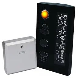Метеостанція Technoline WS6650 Black (WS6650), Чорний - мініатюра 3