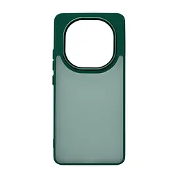 Противоударный чехол для Xiaomi Redmi Note 14 Pro 5G Poco X7 5G, Frame, зеленый, панель-накладка, термополиуретан TPU + поликарбонат PC, защита всего корпуса, защита кнопок и камеры, устойчив к деформациям, ArmorStandart (ARM82403)