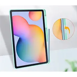 Чохол-книжка BeCover Soft Edge з кріпленням для стілусу для Samsung Galaxy Tab S6 Lite -2024 10.4" P620/P625/P627 Green (710842) - мініатюра 4