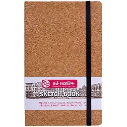 Блокнот для графіки Royal Talens Art Creation А5 (13х21см) 140г/м2 80л Cork - мініатюра 2